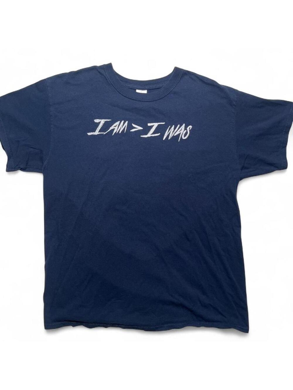 21 Savage I Am > I Was Graphic Tee Album Merch Navy Black Size Large
